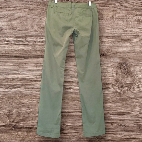 Lands’ End Canvas line “Boyfriend Fit Chino” Straight-Leg Pants Size 0 - Picture 3 of 7